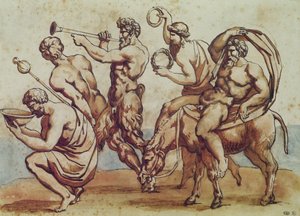 Bacchanal by Theodore Gericault